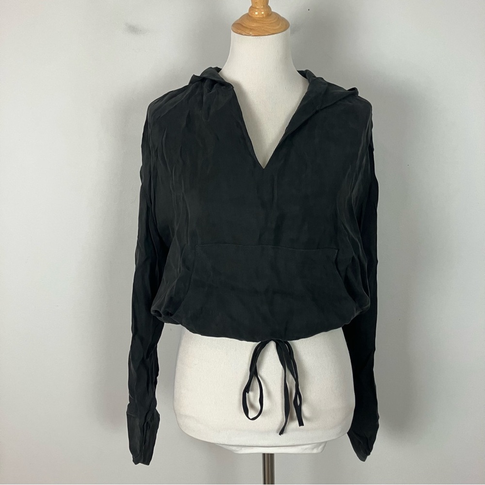 Zara Cropped Hoodie